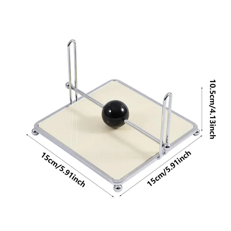 Crystal Accent Napkin Tray