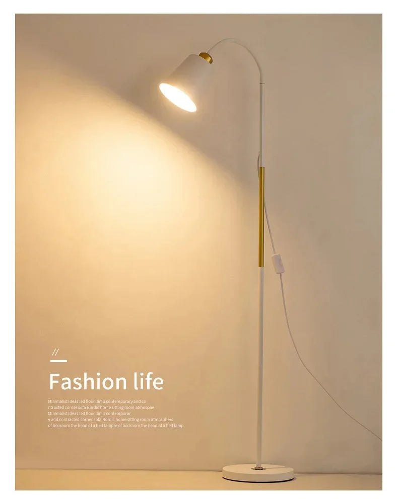 Modern Iron Floor Lamp