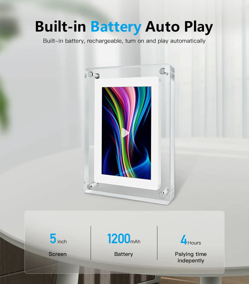 Acrylic Digital Photo Frame