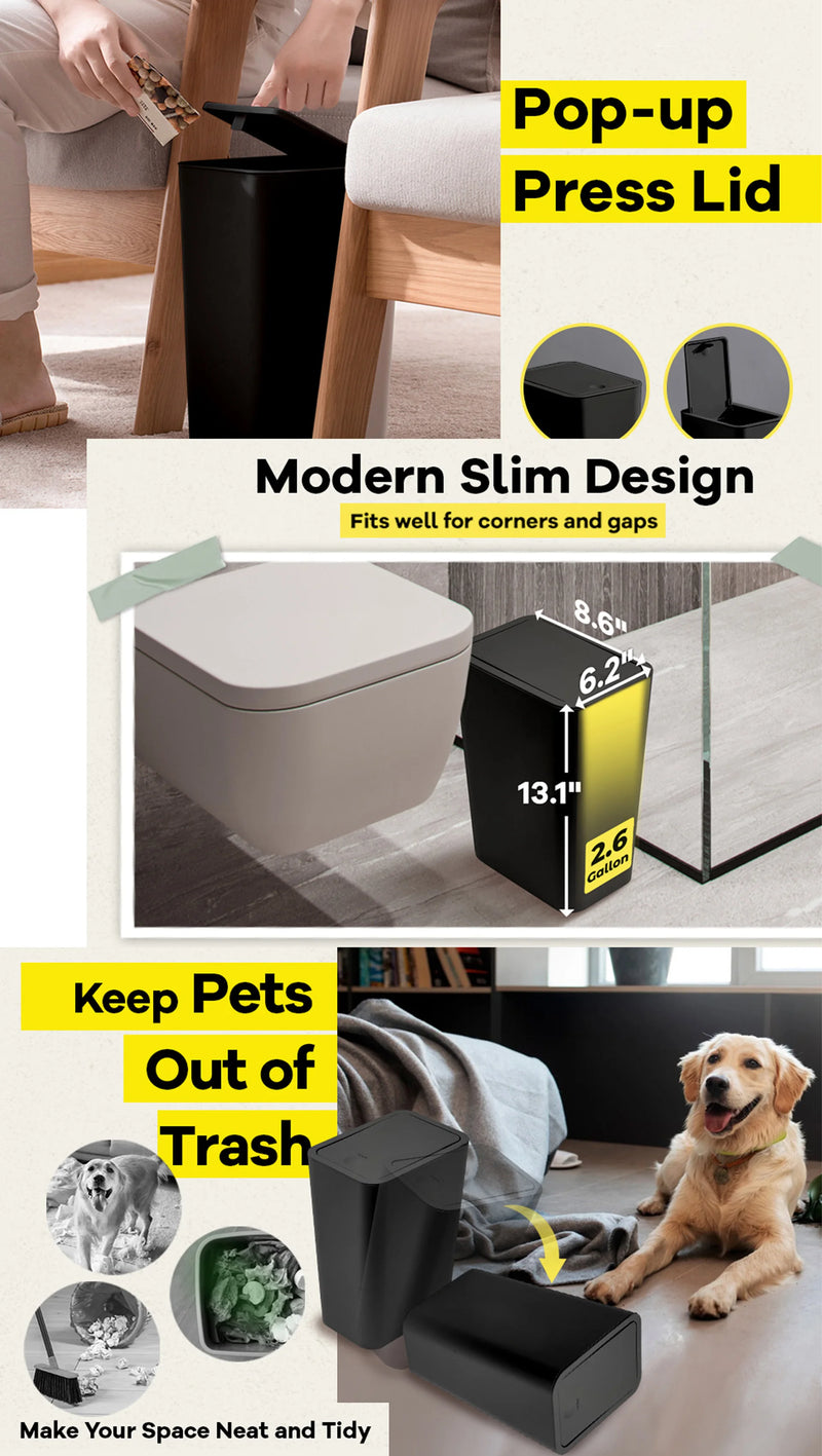 Press Lid Bin