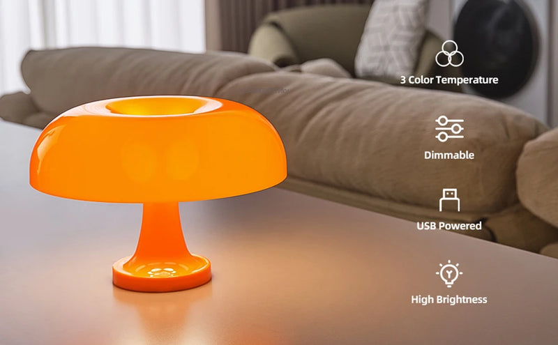 Bauhaus Mushroom Lamp