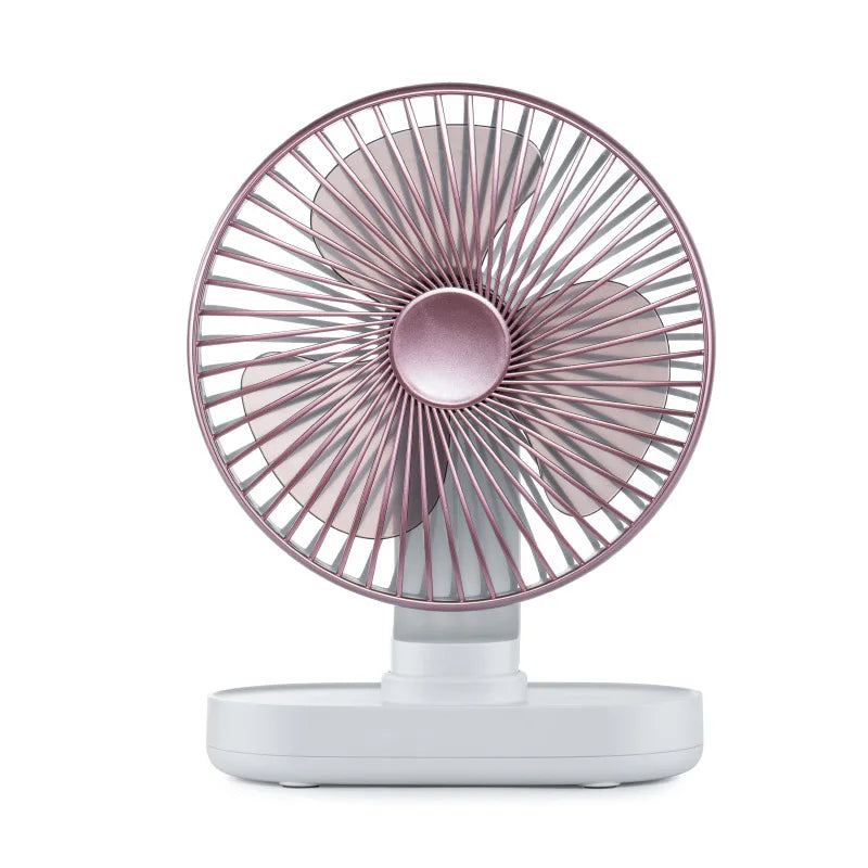 Auto-Rotating USB Desk Fan