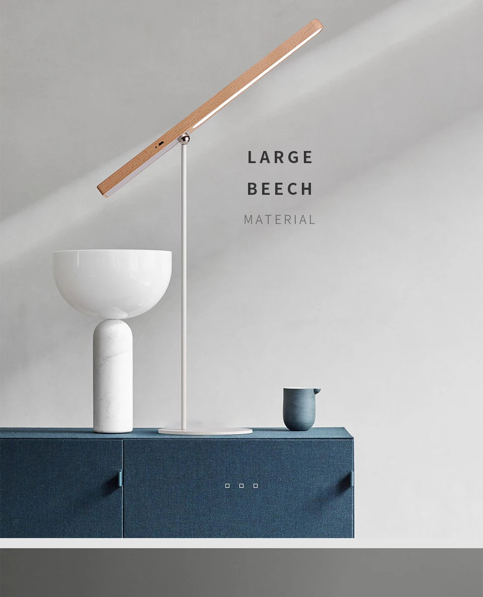 Noble Wood Table Lamp