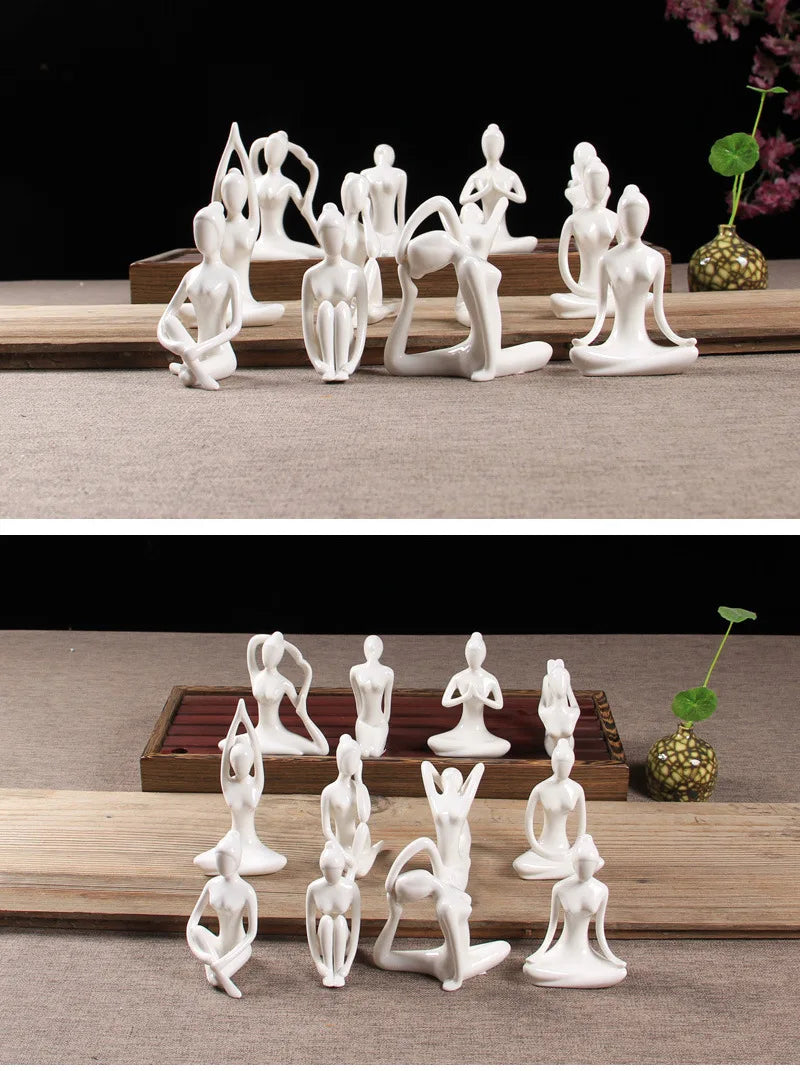 Yoga Pose Figurine