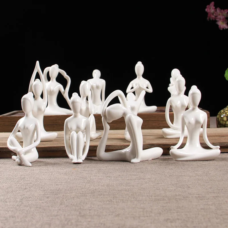 Yoga Pose Figurine