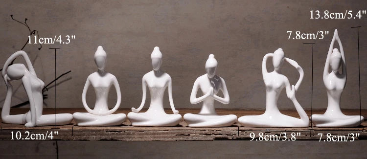Yoga Pose Figurine