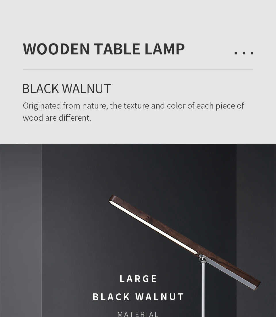 Noble Wood Table Lamp