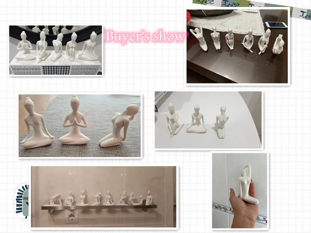 Yoga Pose Figurine