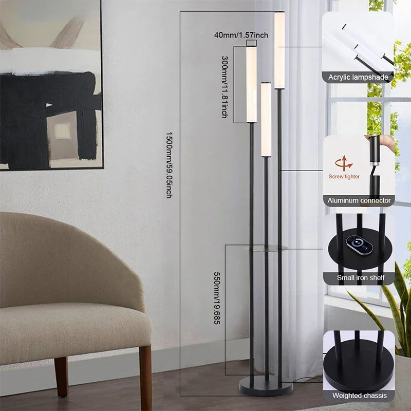Dimmable LED Floor Lamp