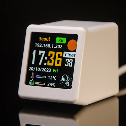 Mini WiFi Weather Clock