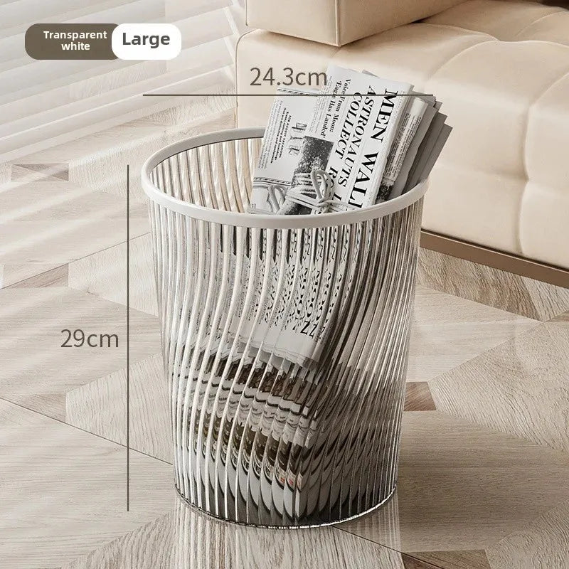 Clear Luxe Dustbin