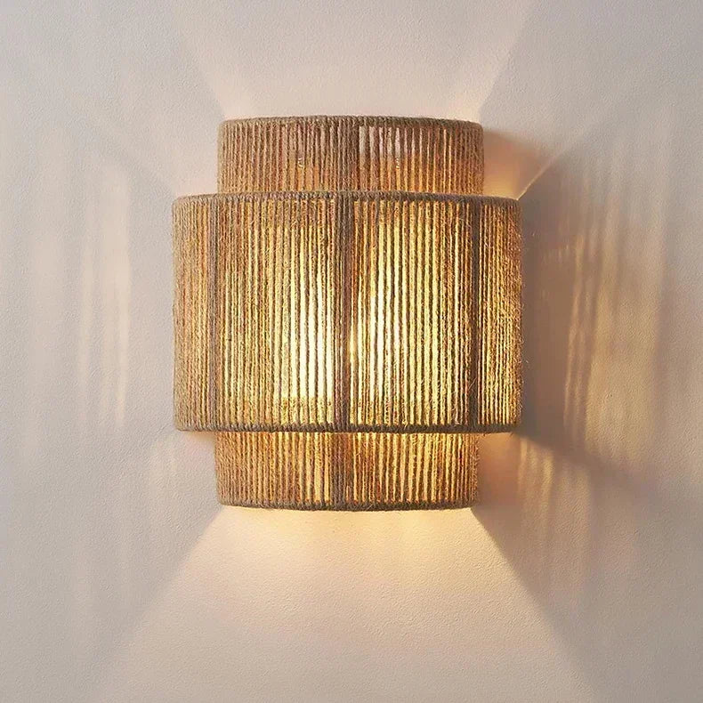 Hemp Rope Wall Lamp