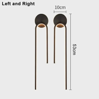 Sleek LED Wall Light