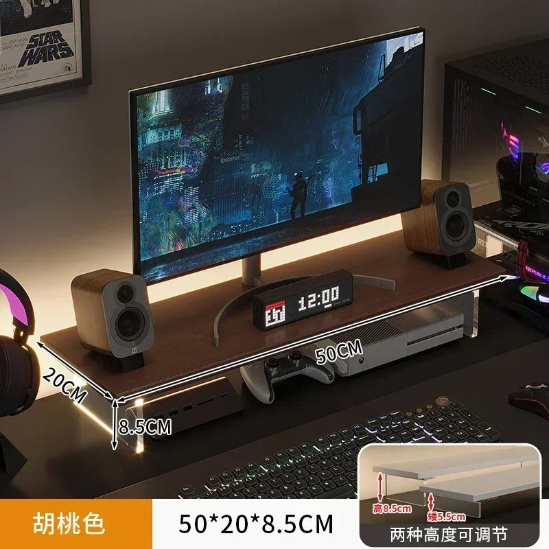 Clear Acrylic Monitor Stand