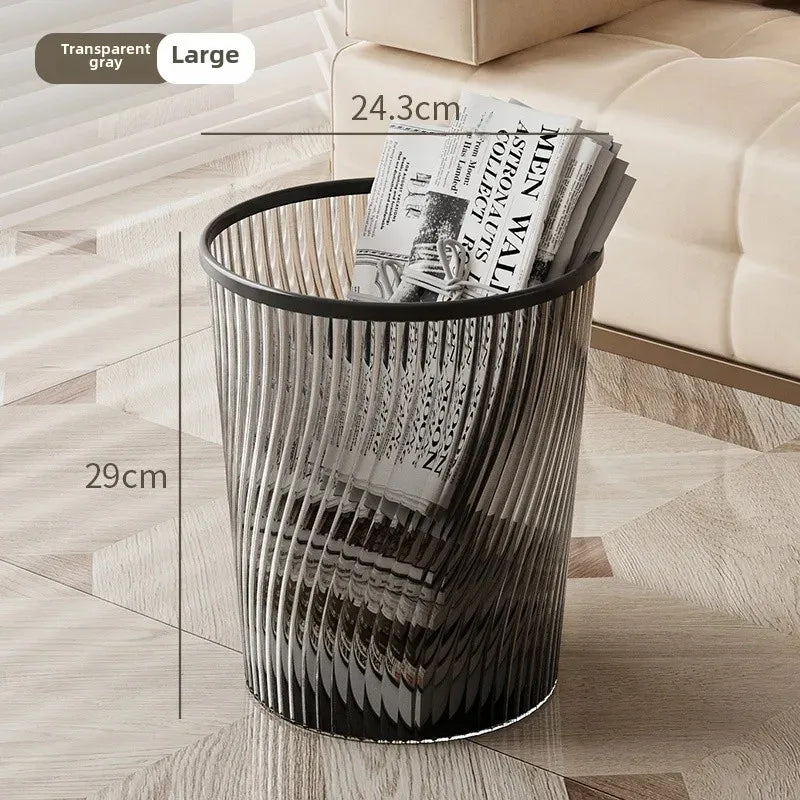 Clear Luxe Dustbin