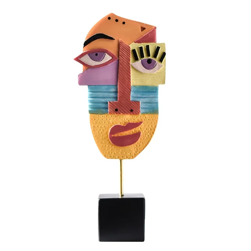 African Tribal Mask Sculpture