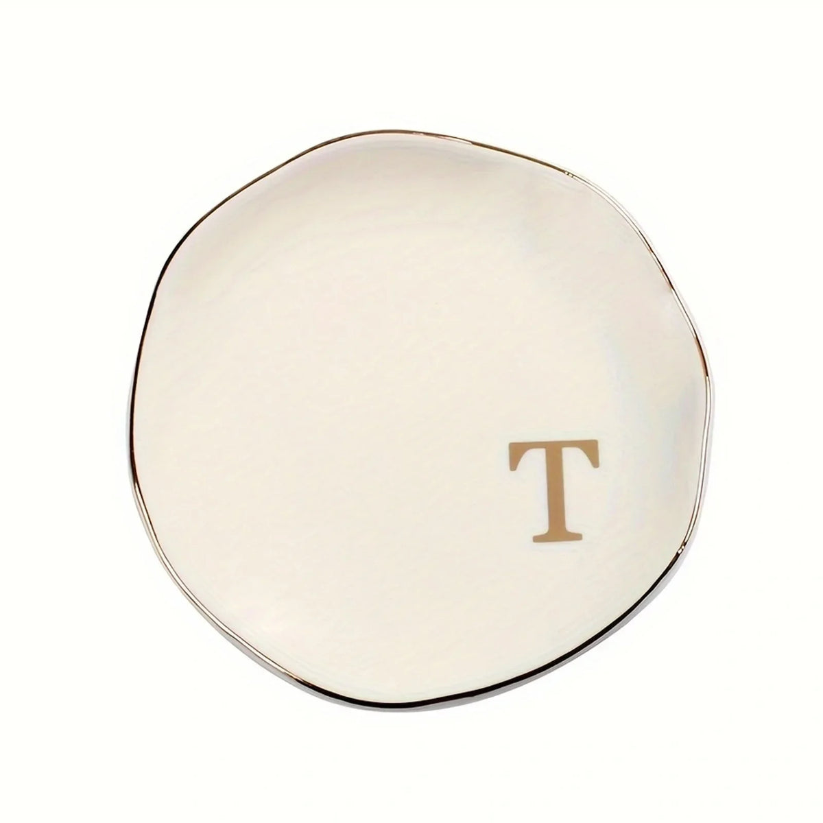 Personalized Initials Ceramic Ring Dish