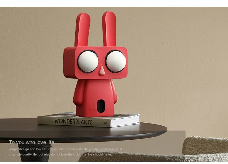 Abstract Rabbit Ornament