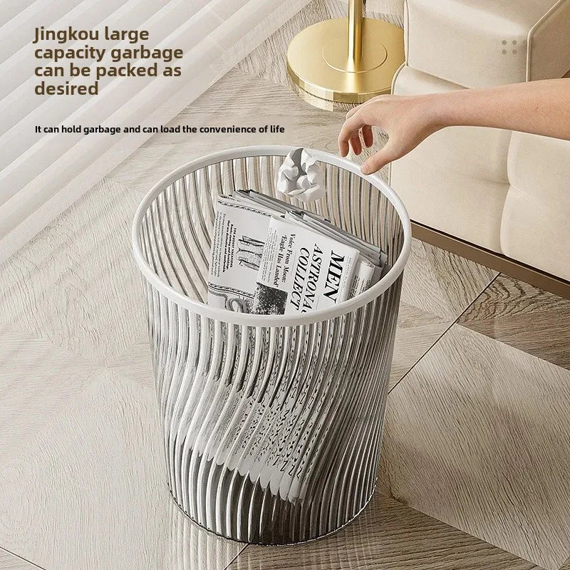 Clear Luxe Dustbin