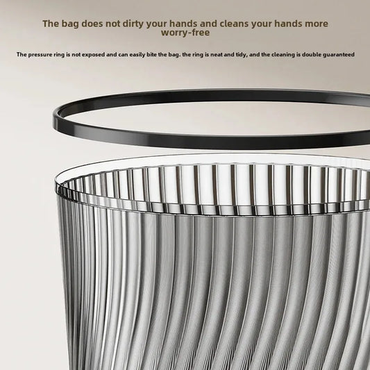Clear Luxe Dustbin