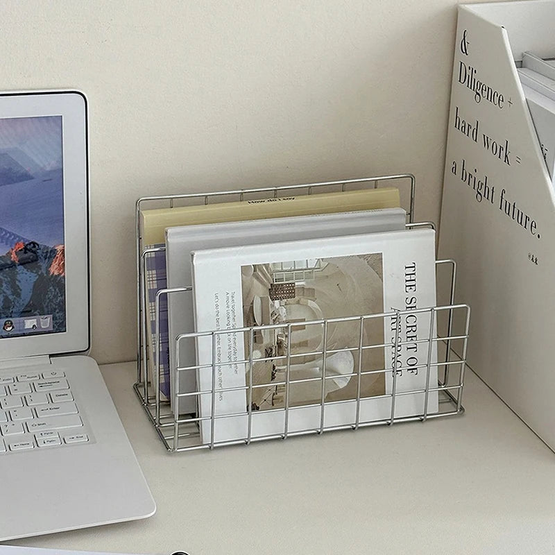 Minimalist Iron Desk Rack