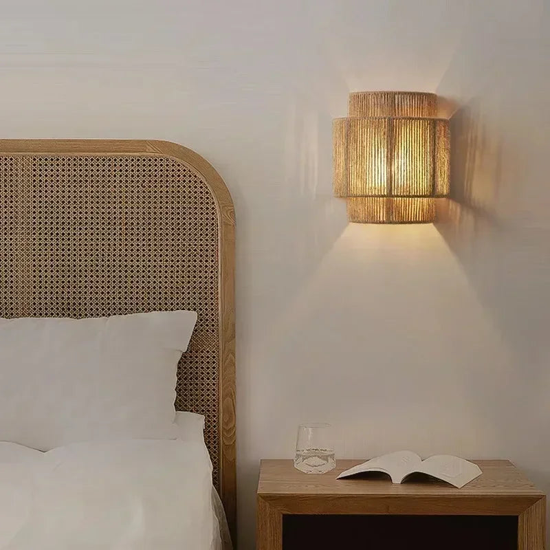 Hemp Rope Wall Lamp