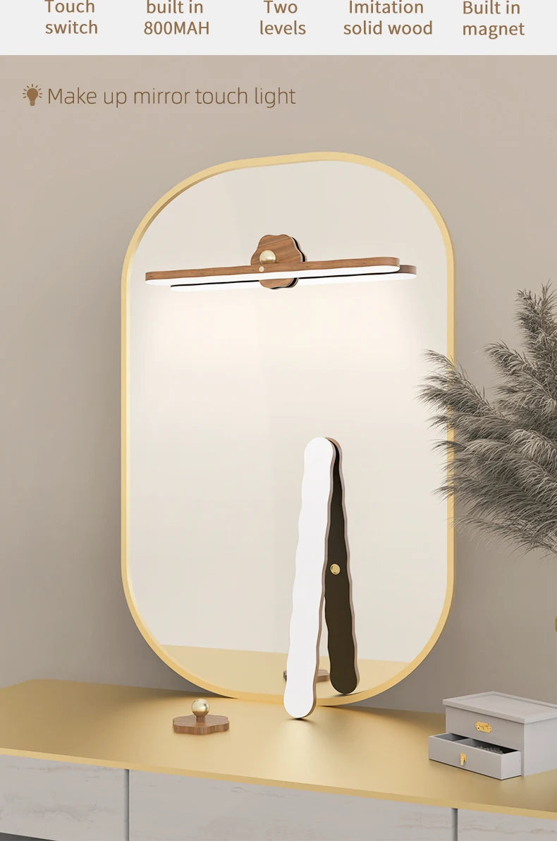 Magnetic Wooden LED Night Light