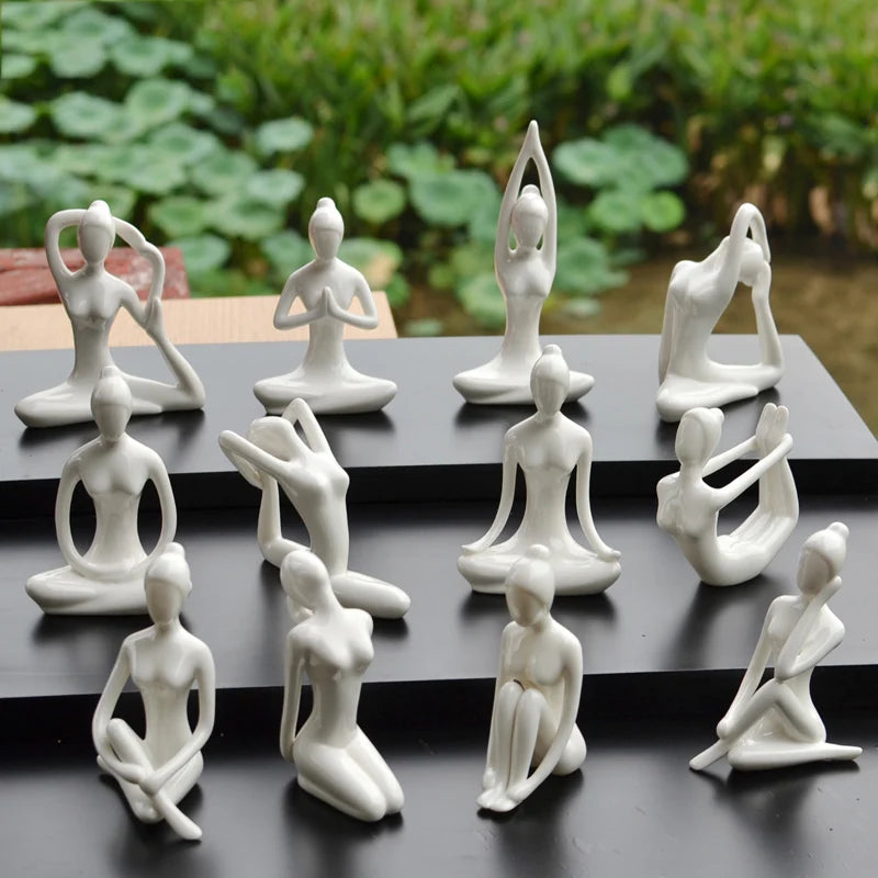 Yoga Pose Figurine