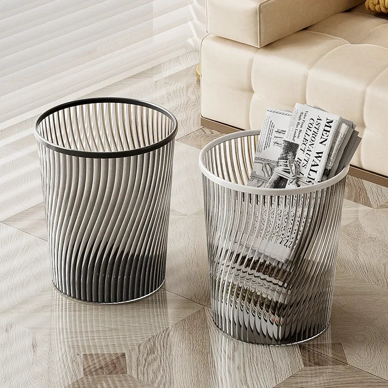Clear Luxe Dustbin