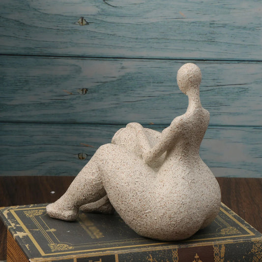 Sandstone Woman Statue