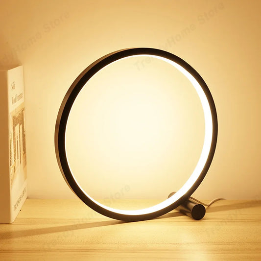 Round Ring Table Lamp