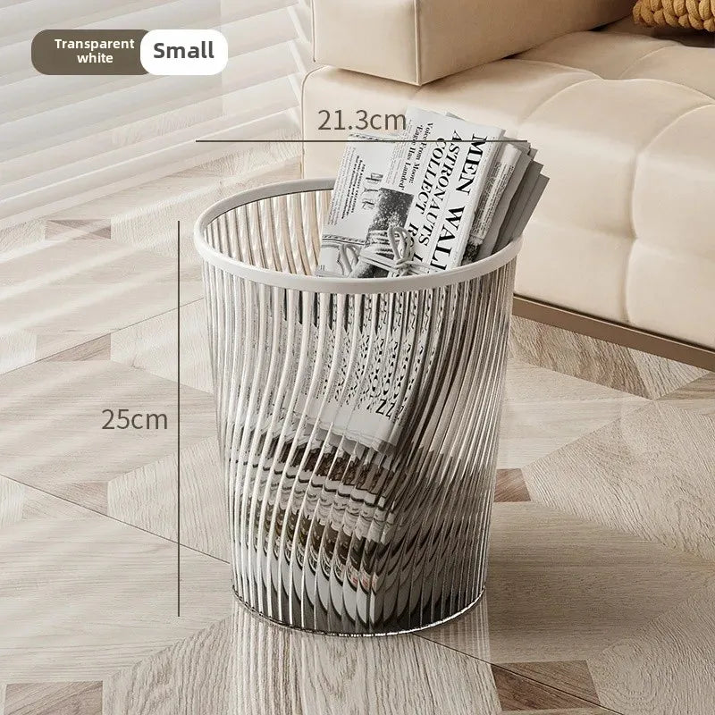 Clear Luxe Dustbin