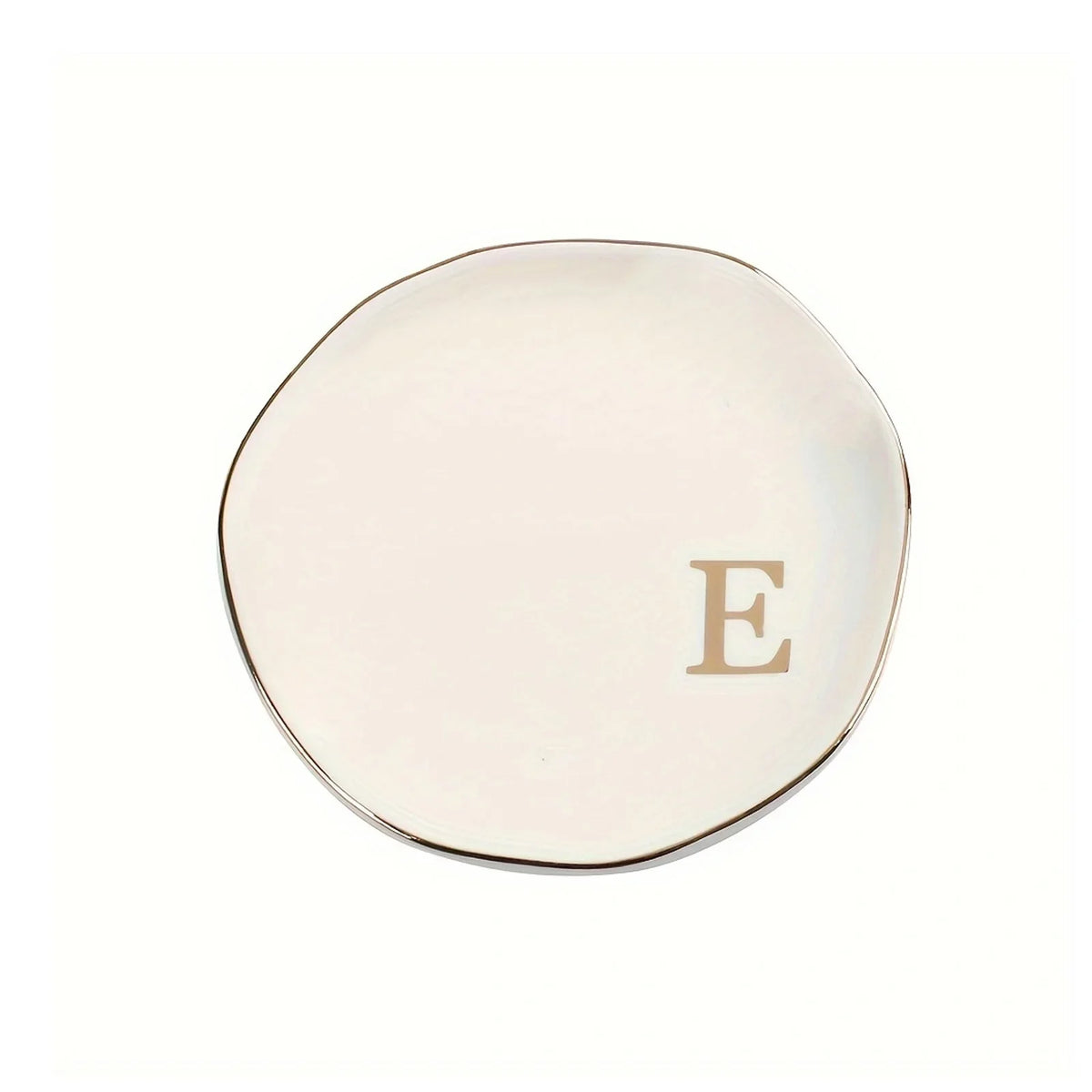 Personalized Initials Ceramic Ring Dish