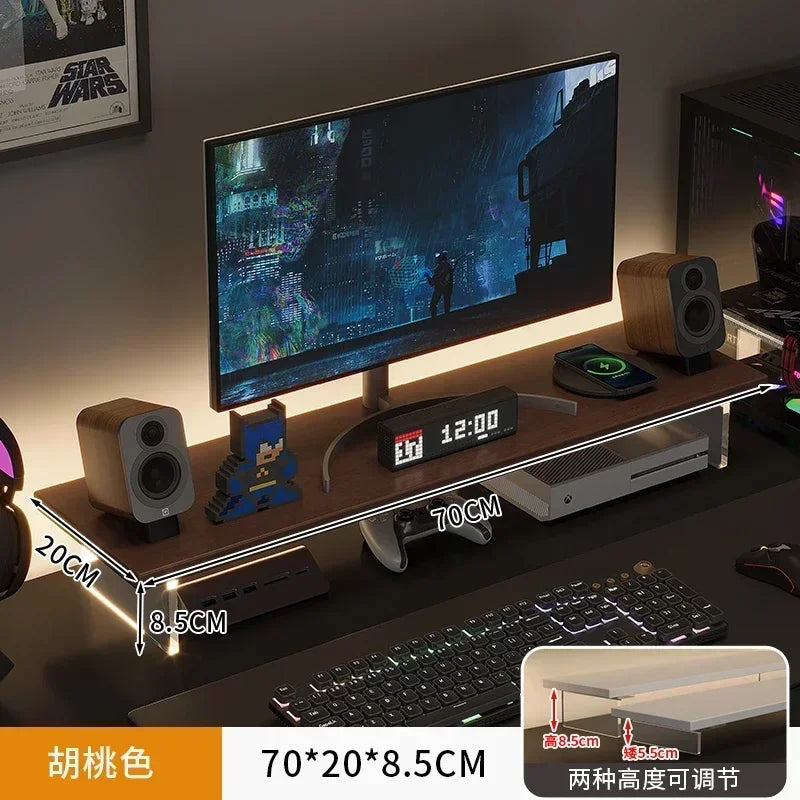Clear Acrylic Monitor Stand