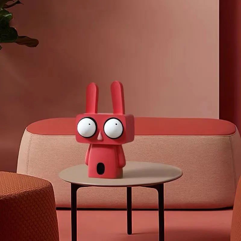 Abstract Rabbit Ornament