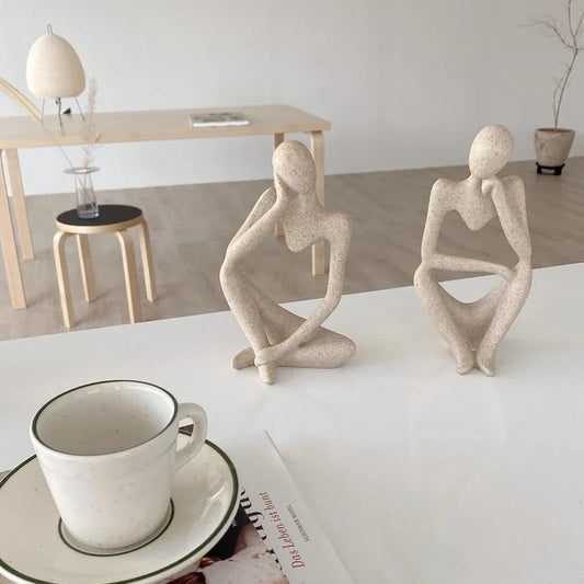 The Thinker - Abstract Statue