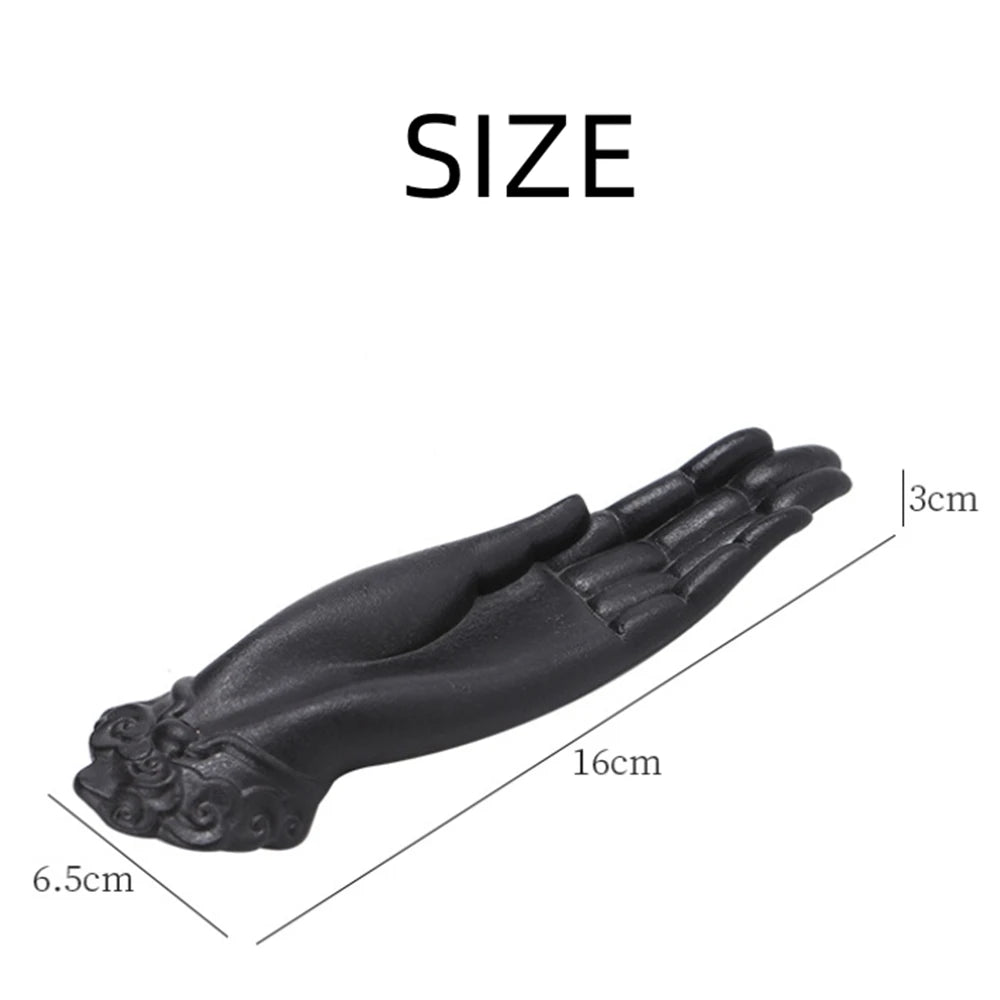 Ceramic Buddha Hand Incense Burner