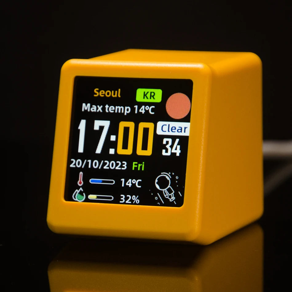 Mini WiFi Weather Clock