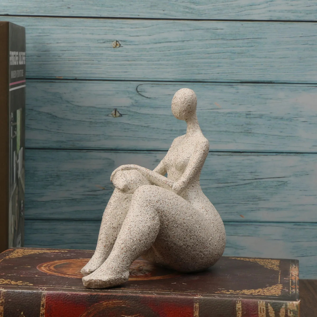 Sandstone Woman Statue