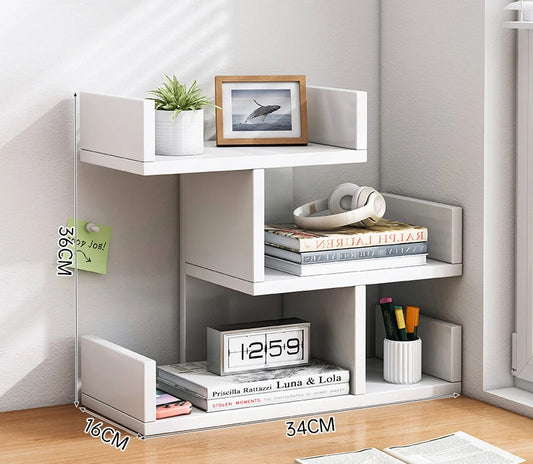 Bamboo Desk Bookshelf