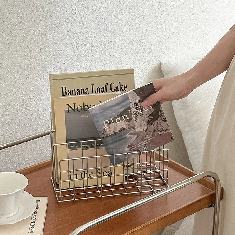 Minimalist Iron Desk Rack