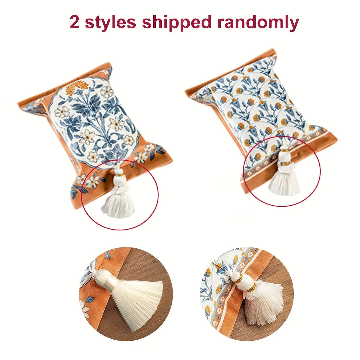 Retro Tassel Tissue Box