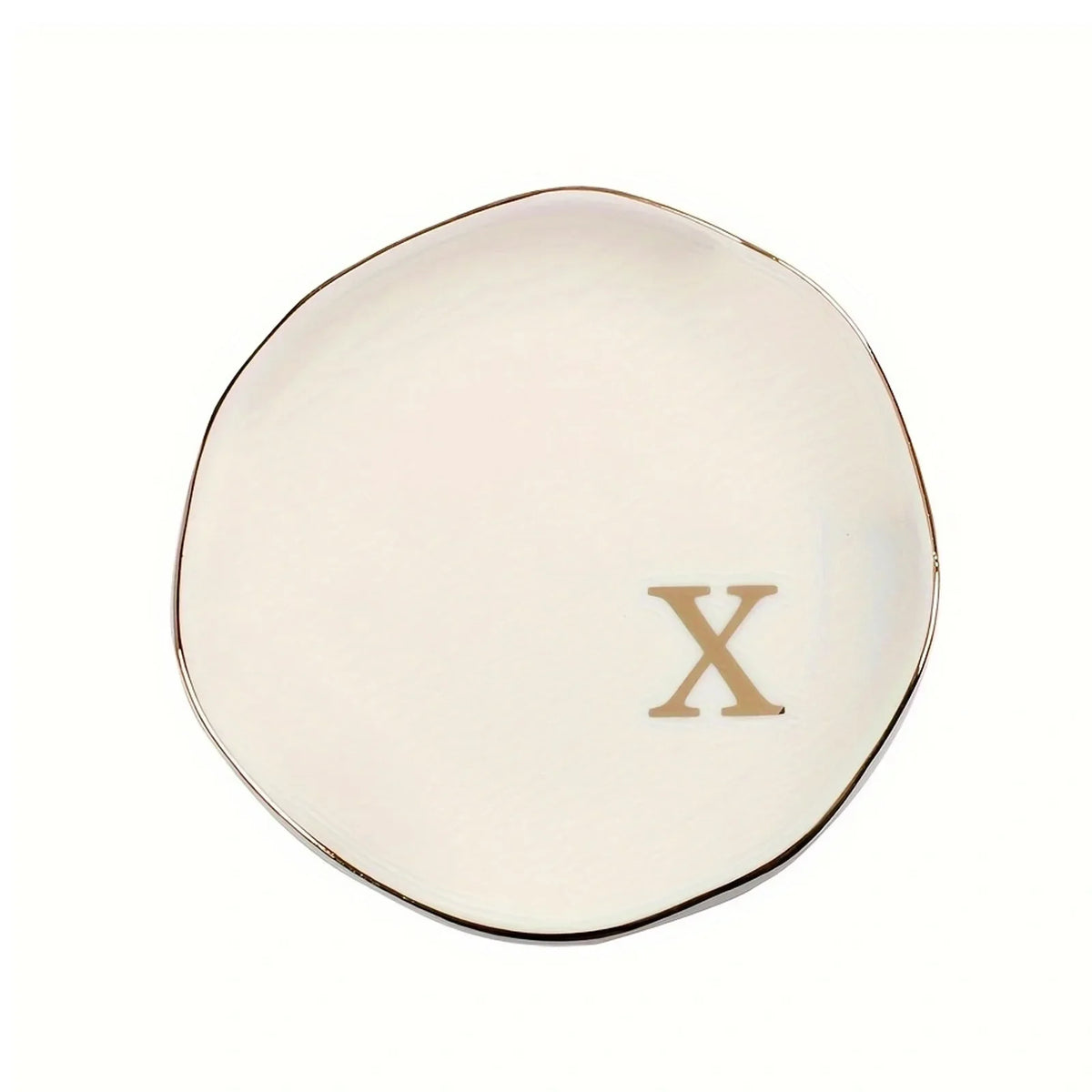 Personalized Initials Ceramic Ring Dish