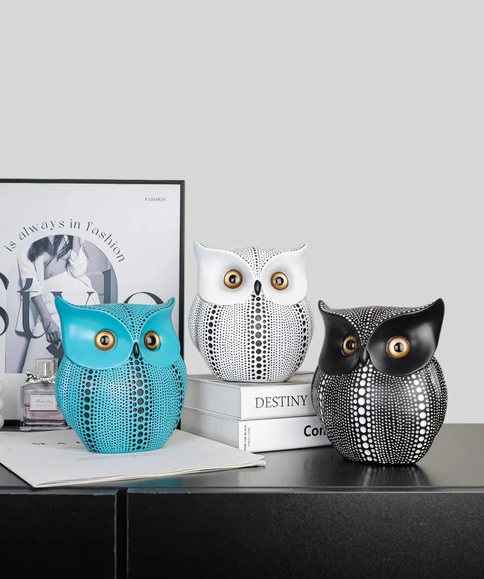 Vintage Owl Figurine