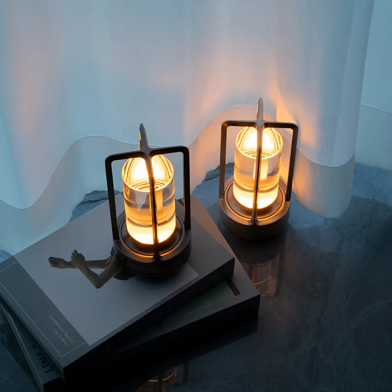 Crystal LED Touch Table Lamp