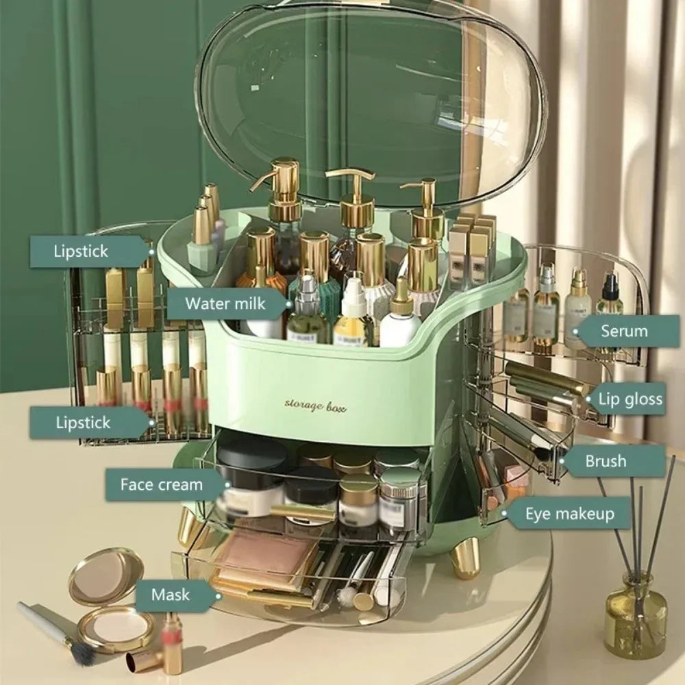 Clear Vanity Organizer