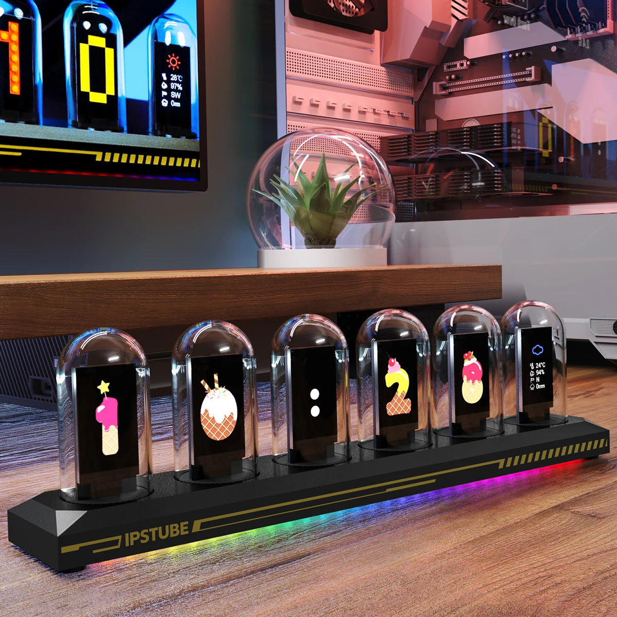 RGB Tube Clock
