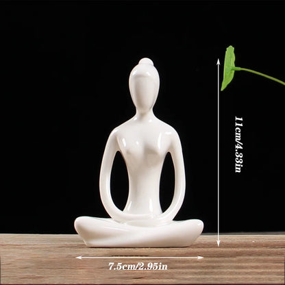 Yoga Pose Figurine