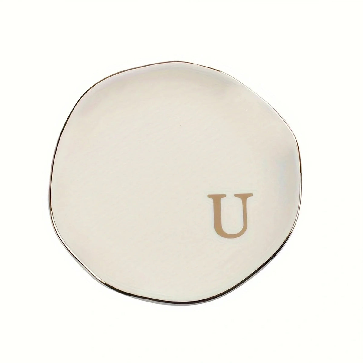 Personalized Initials Ceramic Ring Dish