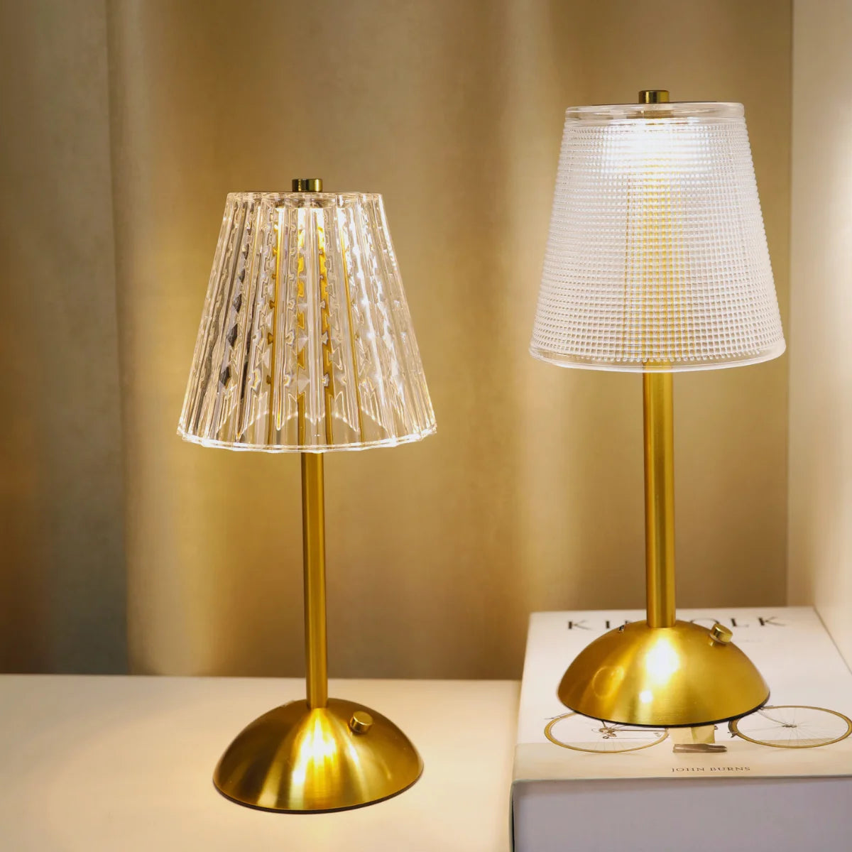 Crystal Desk Lamp